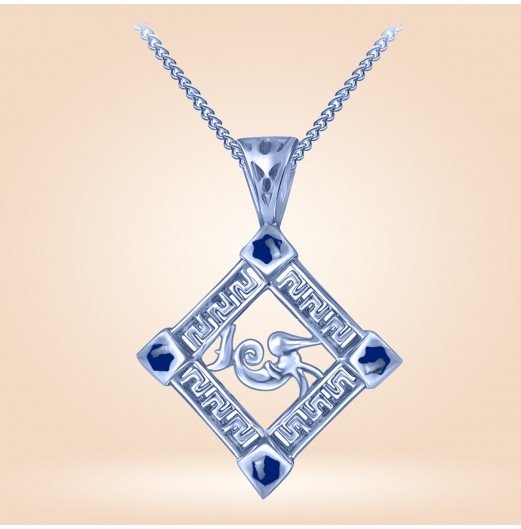 Aquarius (कुंभ) - Peace of Mind Tridhatu Pendant