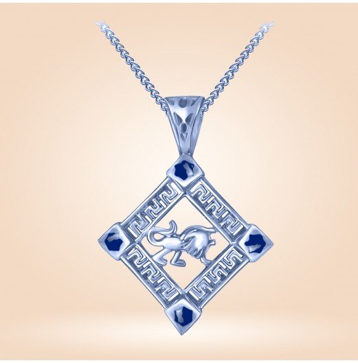 Leo (सिंह) - Peace of Mind Tridhatu Pendant
