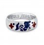 Aquarius (कुंभ) - Peace of Mind Tridhatu Ring